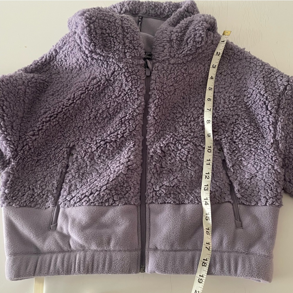 Athleta Girl Cloud Fleece Full Zip Hoodie size14 - Picture 6 of 16